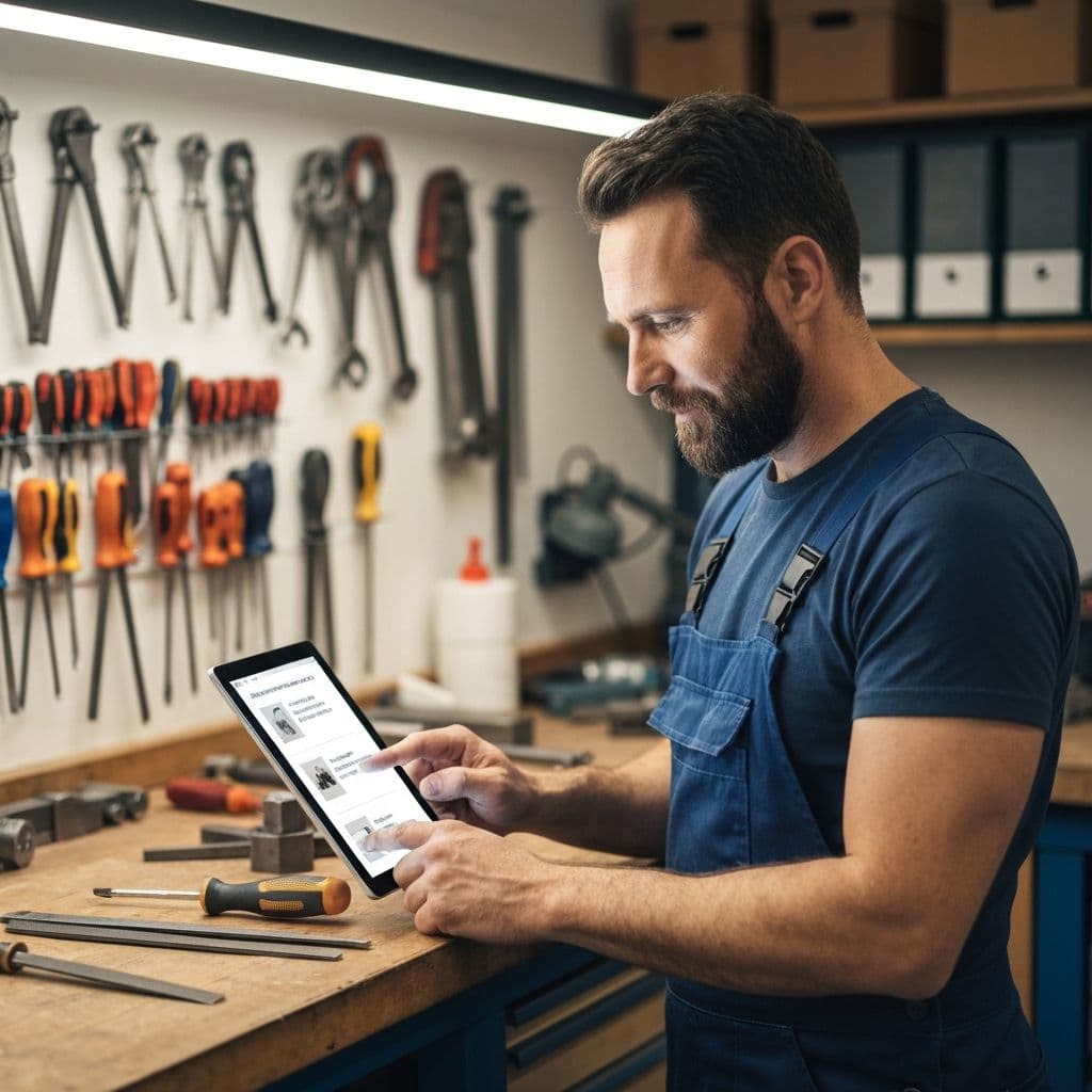 Elektro-Meisterbetrieb spart 2 Stunden täglich